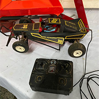 Arenero retro a control remoto