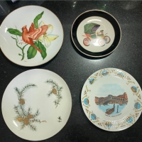 Lote Platos de porcelana decorativos