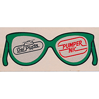 Calcomanía Pumper Nic - Radio Del Plata 80s