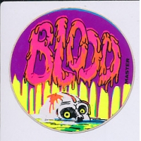 Calcomanía Redonda Fluor 80s