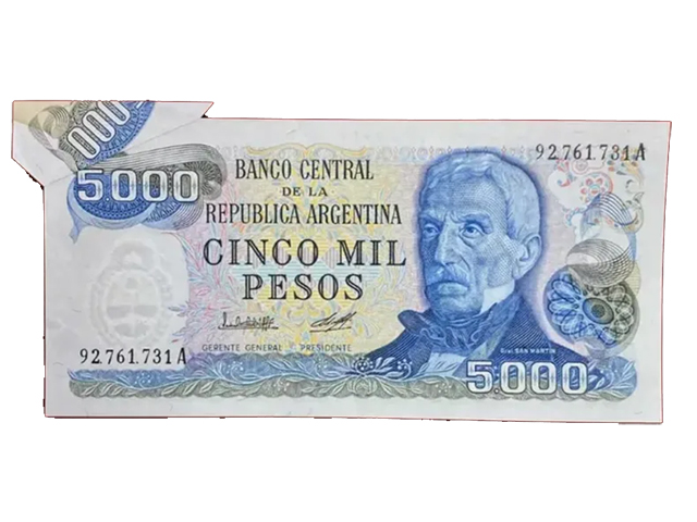 El billete argentino que puede valer más de 300.000 pesos